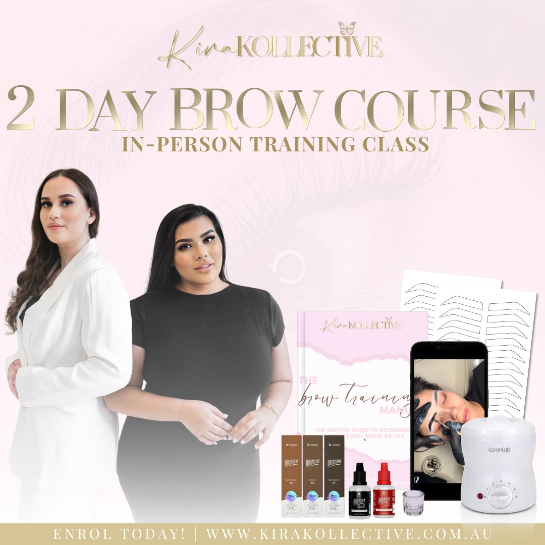 In Person Brow Training Classes - Kira Kollective