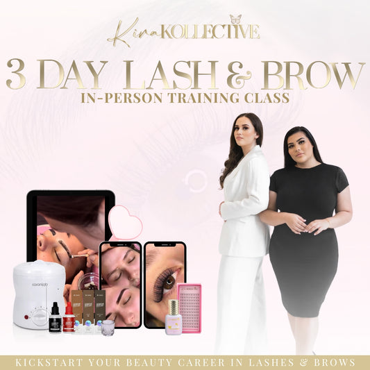 3 Day In-Person Lash & Brow Training