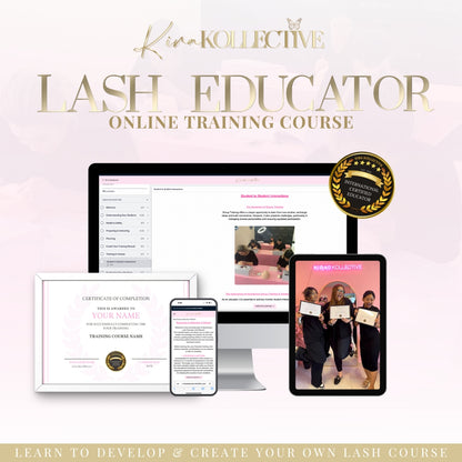 Online Lash Educator Course