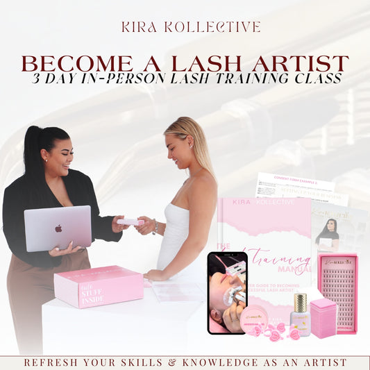 3 Day In-Person Lash Training Course