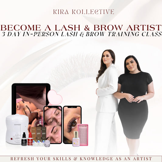 3 Day In-Person Lash & Brow Training Course